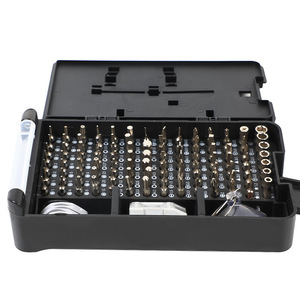 ชุดไขควง 115 in 1 พร้อมหัวแม่เหล็กแบบฉนวน สำหรับซ่อมแซมและถอดประกอบอุปกรณ์อิเล็กทรอนิกส์ พร้อมหัวไขควงแบบฟิลลิปส์และหัวไขควงประเภทอื่นๆ - Product Image 2