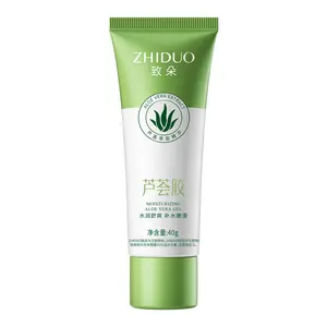 OEM Private Label Skin Care Aloe vera Wholesale Face Skin Moisturizer Soothing Lightening Cream Plant Extract Aloe gel