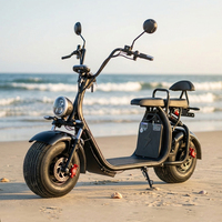 Scooter électrique Citycoco CKD haute vitesse pour adultes, fabriqué en Chine, 1500W, batterie lithium sans balais 60V, à vendre