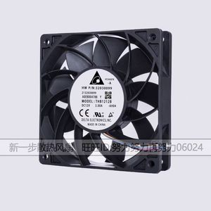 เทอร์มอลไรท์ THB1212B 120x120x38 มม. 12V 3.00A พัดลมลูกปืนสำหรับการระบายความร้อนของกราฟิกการ์ด - Product Image 2