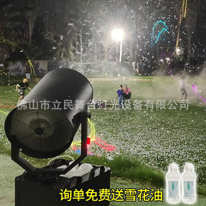 Limin Stage Snow Machine 4000W Oscillating Indoor Outdoor Wedding Event Use - Product Image 4