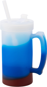 Nueva Llegada, Tazas de Cerveza de Silicona Libres de BPA, Estilo Clásico, Ecológicas, con Asa, Pajita y Tapa, Irrompibles - Product Image 5