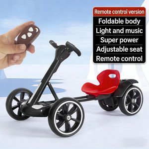 Nouveau kart télécommandé pour enfants, rechargeable et pliable, <span class=keywords><strong>voiture</strong></span> électrique à conduire pour les enfants de 3 à 6 ans - Product Image 3