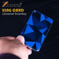Clé universelle intelligente Xhorse XSKC04EN King Card Key, la plus fine, télécommande à 4 boutons
