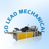 Machine de fabrication de sacs de messagerie intelligents et étanches certifiée CE Go Lead avec moteur PLC haute vitesse