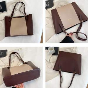 Nuevo bolso de mano moderno para mujer para ir al trabajo, bolso de mano grande de piel sintética para mujer - Product Image 4