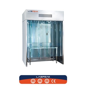 Cabina de dispensación LABPEAK (cabina de muestreo o pesaje) con panel de control LCD de pantalla táctil que ajusta la velocidad del aire para experimentos - Product Image 1
