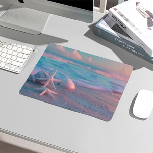 Customizable Design Sea Beach <b>Mouse</b> <b>Pad</b> Waves Seashell Seaside Rectangular Mousepad Non-Slip Rubber <b>Mouse</b> Mat for Office Laptop - Product Image 1