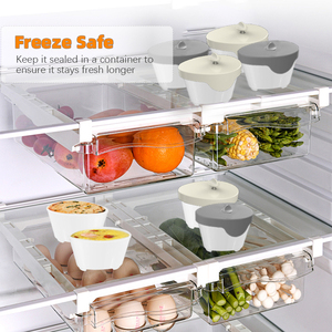 Coupe à œufs en silicone de qualité alimentaire résistant à la chaleur, écologique, compatible lave-vaisselle, avec couvercle, pour cuire les œufs à la vapeur - Product Image 4