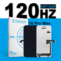 Écran de téléphone haute résolution pour iPhone 16 Plus Pro Max, réparation, remplacement, pièces de téléphone