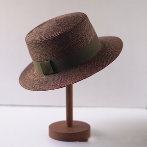 Chapeau Canotier <span class=keywords><strong>Chic</strong></span> Marron en Paille de Blé Naturelle Anti-UV pour Hommes et Femmes – Tendance pour Usage Quotidien et Voyages en Extérieur - Product Image 4