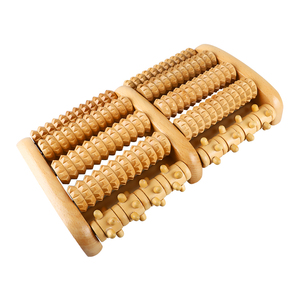 Ensemble d'outils de thérapie en bois naturel, masseur facial pour le modelage du corps, instrument de thérapie en bois pour les pieds - Product Image 2
