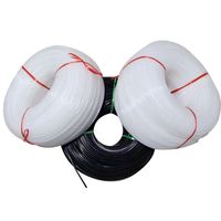 Alambre de soldadura de plástico Circular de un solo hilo de PE de 3mm para uso en exteriores, reparación de tuberías de Geomembrana, varilla de soldadura de lámina impermeable