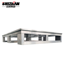 Paleta de Aluminio Resistente de <span class=keywords><strong>Tamaño</strong></span> <span class=keywords><strong>Europeo</strong></span> 1200*800*150mm para Almacenamiento en Frío, Entrada de 4 Vías, Paleta Europea de Plástico para la Industria Médica - Product Image 3