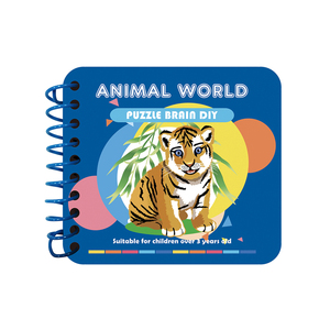 งานฝีมือภาพวาดด้วยเม็ดเพชรสินค้าใหม่สำหรับเด็กปริศนารูปสัตว์ในโลกสมองงานปักด้วยเม็ดเพชรแบบทำมือ - Product Image 1