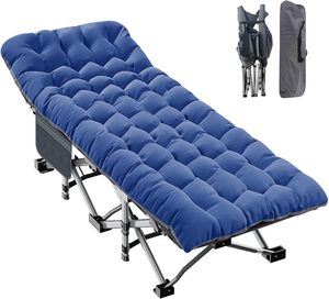 <span class=keywords><strong>Lit</strong></span> pliant en tissu Oxford double couche 1200D avec cadre en aluminium - Product Image 1