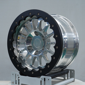 Jantes en alliage d'aluminium forgé personnalisées pour la course de dragster, 17/18 pouces, pour Chevrolet <span class=keywords><strong>Corvette</strong></span> (<span class=keywords><strong>C5</strong></span>/C6/C7/C8) et Cadillac CTS-V/ATS-V - Product Image 2