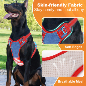 Adjustable Dog Traction Rope Large Medium Small Dog Explosion Proof Breast Wrap Vest Reflective Walking Dog Rope Dog Chain - Product Image 6