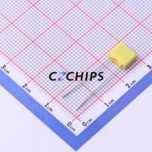 ตัวเก็บประจุฟิล์ม PE102J2A0504ผ่านชิ้นส่วนรู (THT),P = 5มม. 1nF 5% 100V โพลีเอสเตอร์ที่เป็นโลหะ - Product Image 2