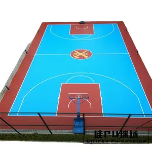 2024 New Designed Best Quality Cheap with silicon PU sport floor material