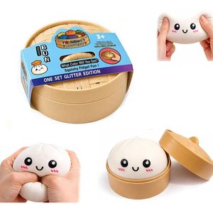 Jouet anti-stress souple en forme de boulette OEM Lab, balle colorée douce de 8,5 cm, non comestible, pour enfants et adultes, garantie 2 ans, Chine - Product Image 1