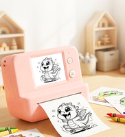 Penjualan Terlaris Q16 AI Smart Voice Mini Thermal Printer Perangkat Pencetak Saku Portabel dengan Baterai Terpasang untuk Anak-anak