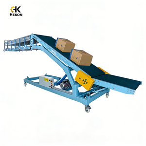 Transportador <span class=keywords><strong>de</strong></span> Banda Automático HEKON, Equipo Hidráulico <span class=keywords><strong>de</strong></span> Descarga para Camiones, Elevador <span class=keywords><strong>de</strong></span> Carga para Camiones <span class=keywords><strong>de</strong></span> Almacén, Transportador para Contenedores - Product Image 3