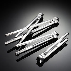 <span class=keywords><strong>Ironx</strong></span> ที่คีบอาหารทำอาหารในครัวที่คีบบาร์บีคิวสแตนเลสที่หนีบกันความร้อนที่คีบบุฟเฟ่ต์เสริฟสเต็กทำความสะอาดง่าย - Product Image 4