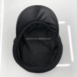 Boina negra para mujer, gorra <span class=keywords><strong>de</strong></span> capitán plana, gorra octogonal <span class=keywords><strong>de</strong></span> cadete <span class=keywords><strong>de</strong></span> viaje, gorra <span class=keywords><strong>de</strong></span> <span class=keywords><strong>marinero</strong></span> <span class=keywords><strong>de</strong></span> primavera y otoño - Product Image 3