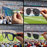 Lunettes de soleil de football TFB SK-3229 avec brevetés breveterésde brevets brevetés                             bre