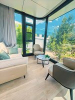 Maison préfabriquée en conteneur, maison modulaire préfabriquée, maisons mobiles pour une livraison rapide et un assemblage sur site
