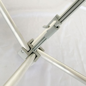 Personalizado 8Ft 10Ft 20Ft Exposición Telón de fondo Trade Show Roll Pull Up Pop Up Display Booth Stretch Tension Fabric Display Banner Stan - Product Image 5