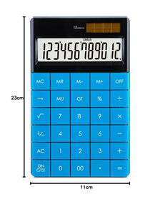 Large Screen Scientific Calculator Student Office Use Colorful Plastic <b>Tablet</b> Dedicated Buttons Battery-Powered Solar Perfect - Product Image 4