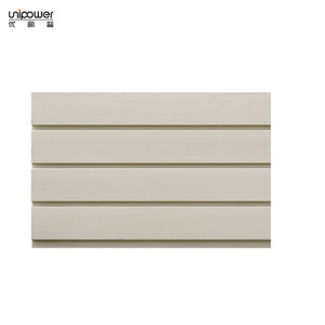 Panneaux rainurés en plastique Unipower, fixation murale, blanc, gris, imitation bois, pour magasins, supermarchés, garages - Product Image 5