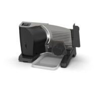 Nouvelle mandoline électrique multifonctionnelle en acier inoxydable avec épaisseur réglable et fonctionnement automatique