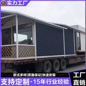 บ้านพักตากอากาศโครงสร้างเหล็กเบาแบบเคลื่อนย้ายได้ ดีไซน์ทันสมัย - Product Image 4