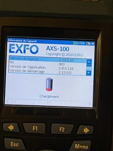 EXFO AXS-100: Reflectómetro SM MM 850/1300/1310/1550 Nm, COMPLETO, Usado - Product Image 5