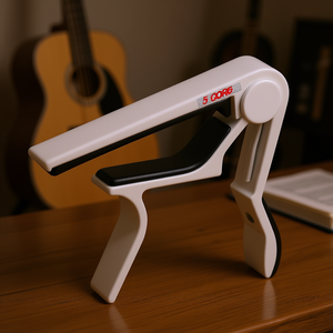 Sicong 5 Core Capo, Afinador Rápido para Guitarra Acústica y Eléctrica, Acabado Mate de Plástico - Product Image 2