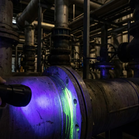 Tinte Fluorescente Soluble en Agua Sunlonge SL3100 para Detección de Fugas UV, Trazador de Alta Visibilidad para Sistemas de Agua Industriales