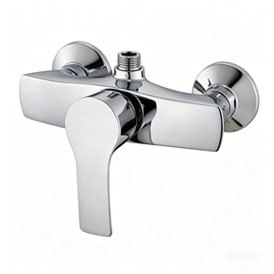 Mitigeur de <span class=keywords><strong>douche</strong></span> mural chromé en laiton pour salle de bain, robinet de baignoire et de <span class=keywords><strong>douche</strong></span>, vanne de robinetterie bain et <span class=keywords><strong>douche</strong></span> - Product Image 1
