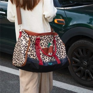 Sac de voyage West Highland Dog Leopard Lychee, grande capacité, forme cubique, bagage pour voyage d'affaires - Product Image 2