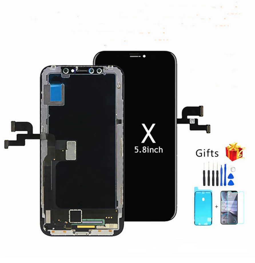 100% Tested OLED LCD For iPhone X XR XS Max Display Wholesale Price Display For iPhone 11 X Xs Screen 100% Test Good 3D Touch