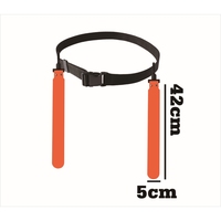 Sabuk Tag Rugby Warna Solid PVC Tahan Lama XXBEAST dengan Kancing Jepret yang Dapat Disesuaikan untuk Latihan Sepak Bola Amerika