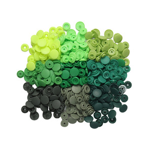 Boutons à pression en résine écologiques à motif personnalisé T3/T5/T8, boutons en forme de cœur colorés pour vêtements d'enfants, sac à couches - Product Image 3