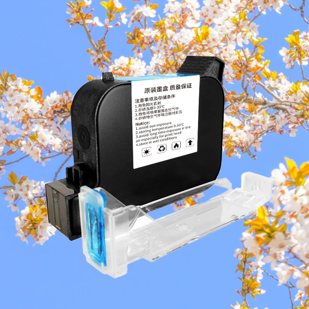 12.7mm Fast Dry Solvent Ink Cartridge for Handheld Date Coding Machine