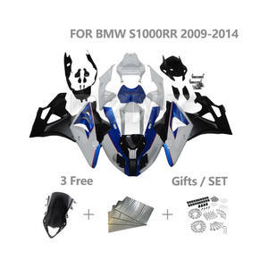 Carénages de moto personnalisés pour BMW S1000RR HP4 2009-2014 2010 2011 2012, kit de carénage complet, kit carrosserie ABS injecté B1012-106a - Product Image 1