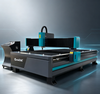 Machine de découpe plasma CNC de table CA-1530 économique avec logiciel Fastcam pour la découpe de fer, d'acier inoxydable et d'aluminium