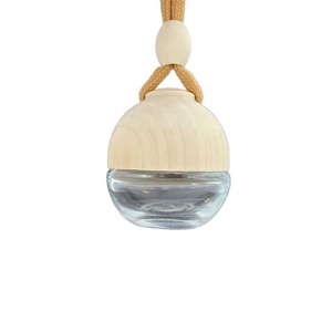 Bouteille diffuseur de parfum pour voiture en verre givré de luxe, très vendue, avec emballage - Product Image 2