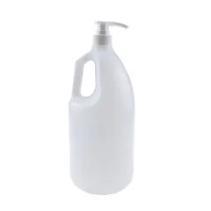 Hot bán nhựa HDPE Trắng phổ biến PE Nhựa Tùy Chỉnh lớn tập thể dục sữa 1 gallon 2.5L chai nước cho nước rửa tay