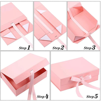 Caja de Regalo Rígida de Lujo con Logotipo Personalizado, Cierre Magnético, Tamaño Personalizado, Hecha a Mano, Papel Recubierto, Forro de Esponja, Estampado en Caliente